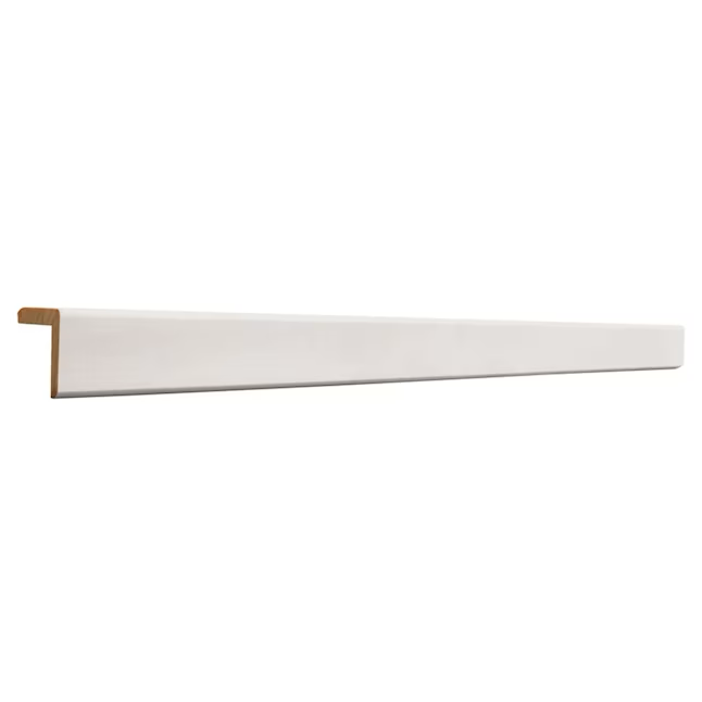 Protector de esquina exterior de madera maciza blanca RELIABILT de 1,125 x 96 pulgadas