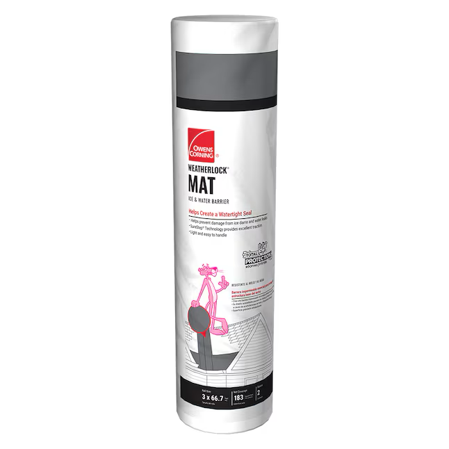 Owens Corning WeatherLock Mat Dachunterspannbahn aus Polypropylen, 36 Zoll x 66,7 Fuß, 200 Quadratfuß