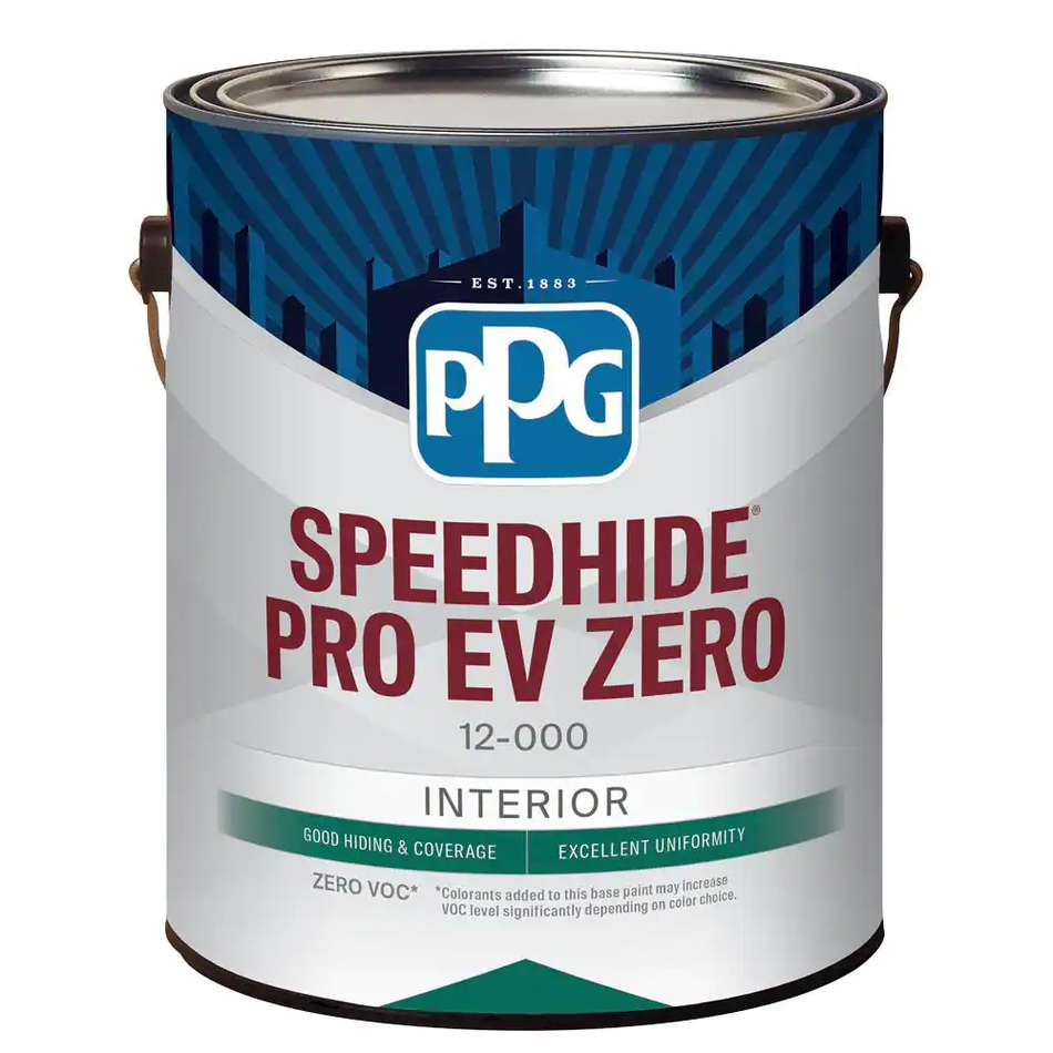 Pintura de látex para interiores SPEEDHIDE® Pro-EV Zero (base ultra profunda, teñible, cáscara de huevo)
