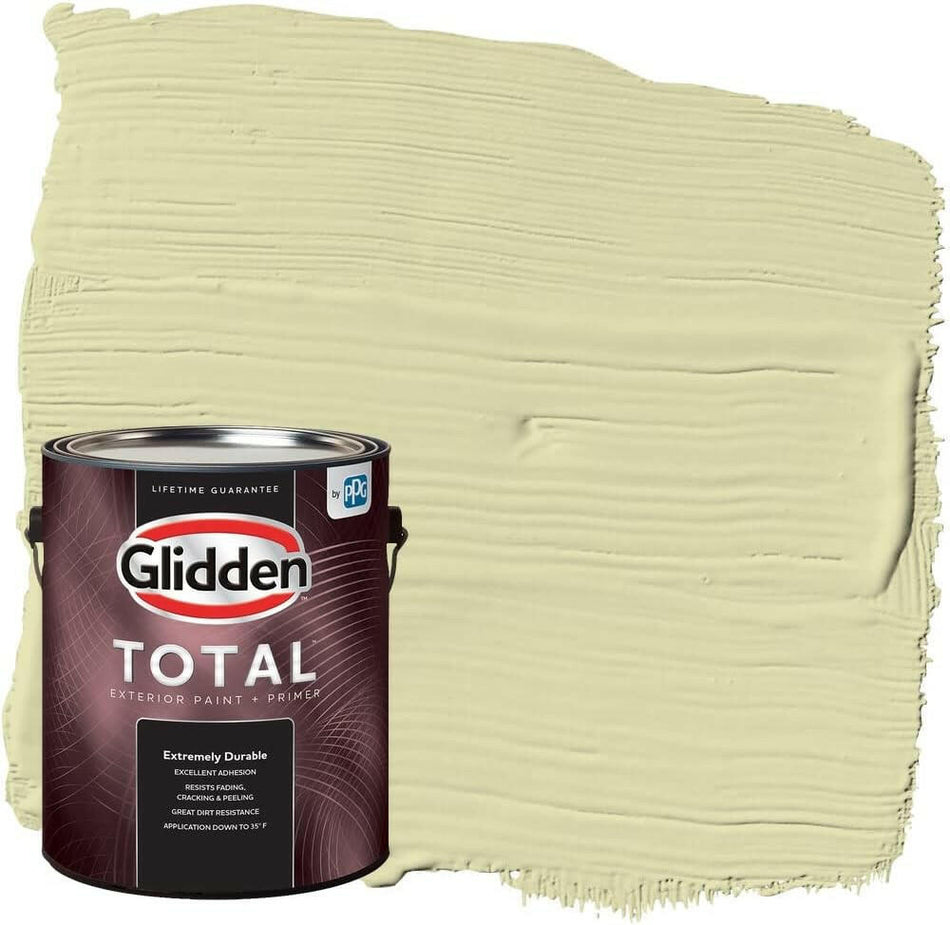 Glidden Total Außenfarbe und Grundierung, seidenmatt, Misty Moor