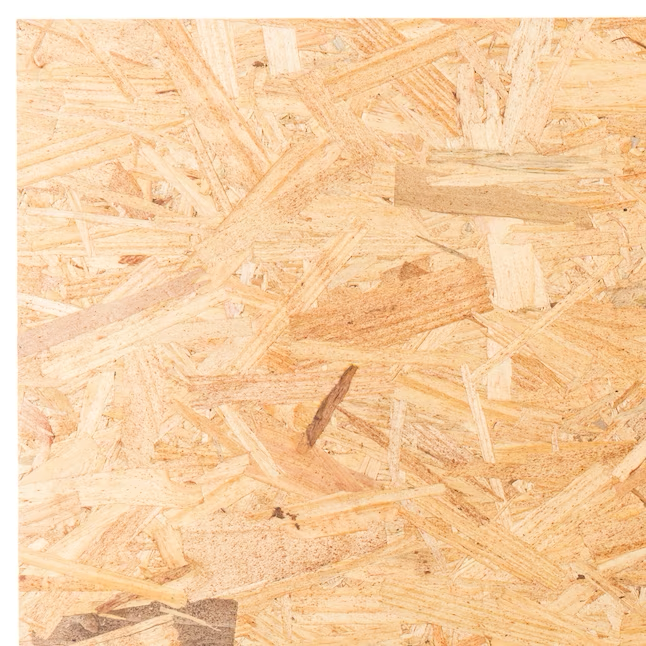 OSB (tablero de fibra orientada) de 1/4 pulg. x 4 pies x 8 pies 