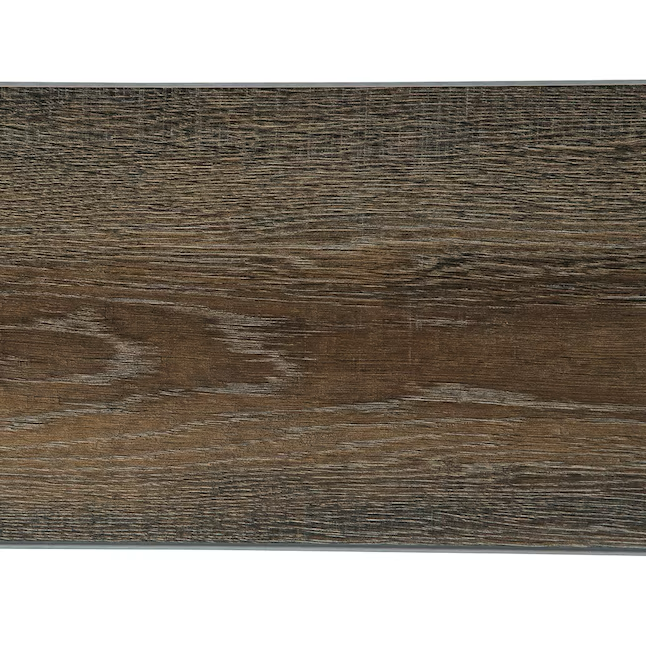 STAINMASTER Summit Oak 12 mil x 7 pulgadas de ancho x 48 pulgadas de largo Pisos de tablones de vinilo de lujo entrelazados impermeables