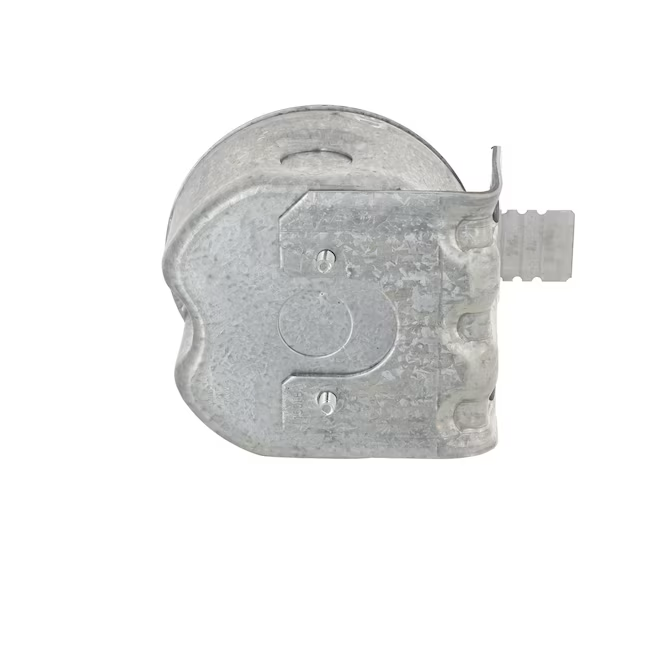 RACO 1-Gang Galvanized Steel New Work/Old Work Round Electrical Box