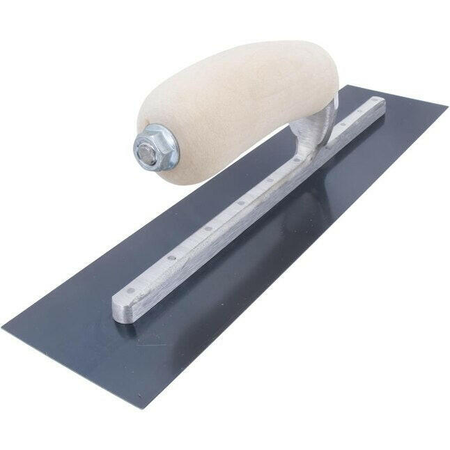 Marshalltown Paleta de hormigón para acabado de acero con alto contenido de carbono de 12 pulgadas