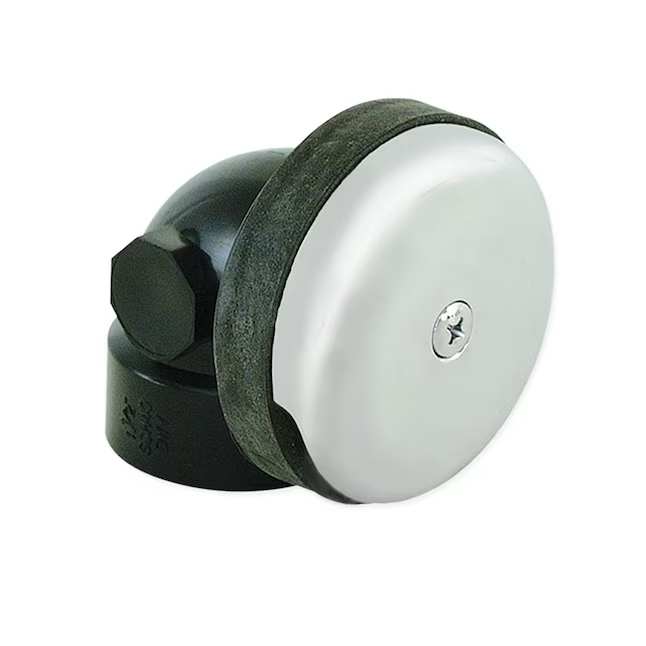 Drenaje con bloqueo de pie cromado Eastman de 1,5 pulgadas con ABS
