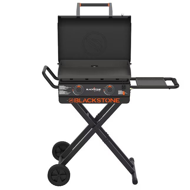 Blackstone 22 in. Culinary Omnivore Portable X-Frame Griddle 2-Burner Liquid Propane Flat Top Grill