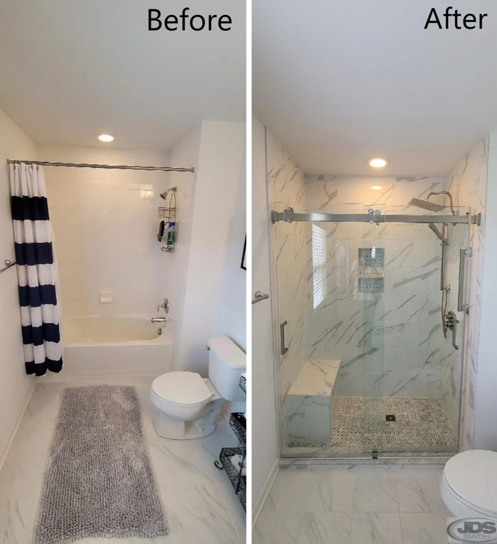Tub to Shower Conversion