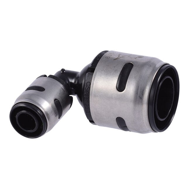 SharkBite EvoPEX 1-in x 1/2-in Push-to-Connect 90-Degree Reducing Elbow (2-Pack)