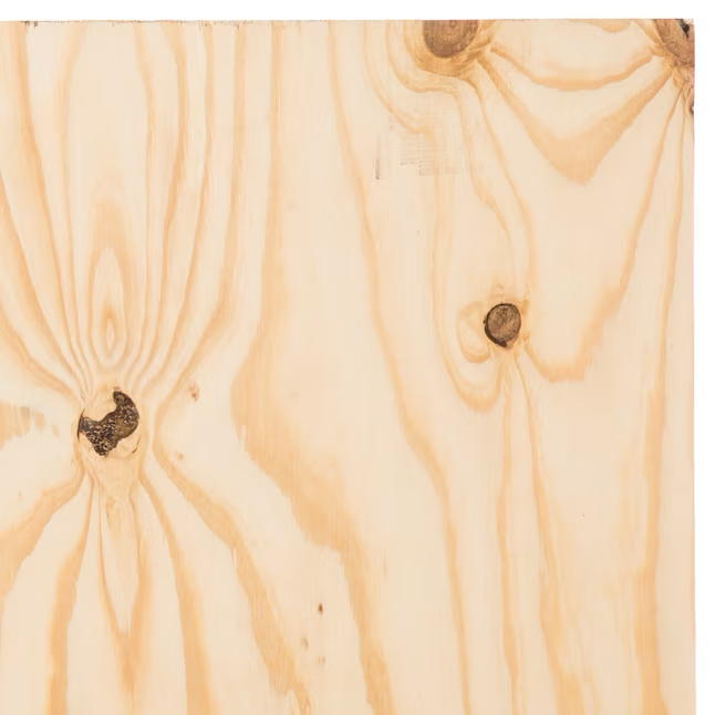 Plytanium Madera contrachapada lijada de pino de 1/4 pulg. x 4 pies x 8 pies