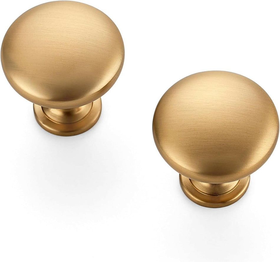 SABER SELECT Champagne Copper Round Cabinet Knobs