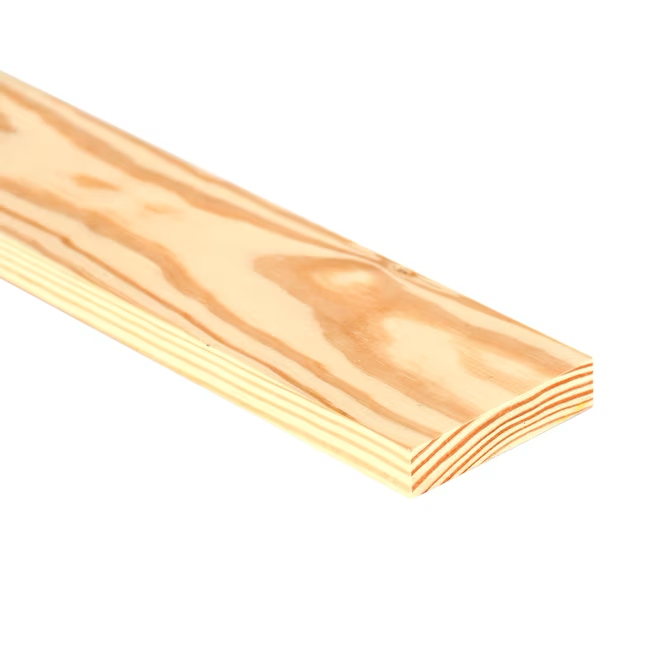 RELIABILT 1-in x 4-in x 10-ft Unfinished Southern Yellow Pine Board