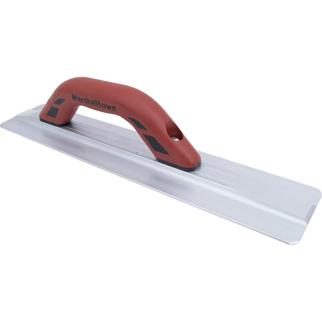 Marshalltown Flotador manual de aluminio para hormigón de 15,5 x 3,125 pulgadas