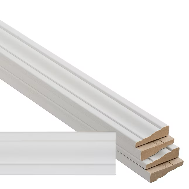 RELIABILT Carcasa de MDF 356 imprimada de 9/16 x 2-1/4 x 7 pies (paquete de 5)