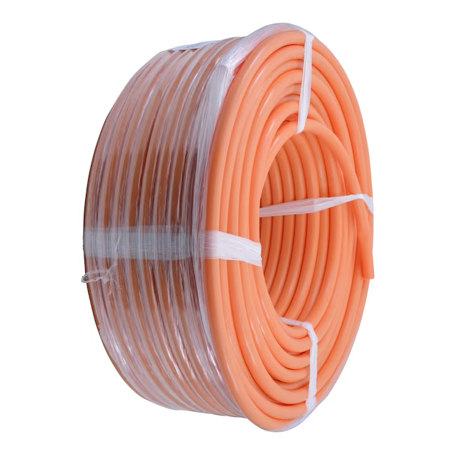 Tubería PEX-C naranja SharkBite de 1 pulgada x 500 pies con barrera de oxígeno para calefacción Rant