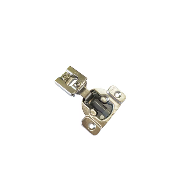 RELIABILT 105-Grad 3/4-Zoll Overlay Verdecktes Soft-Close-Schrankscharnier aus Nickel, 1 Paar (2-teilig)