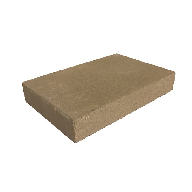 Belgard Beton-Stützmauerkappe, 2 Zoll H x 12 Zoll L x 8 Zoll T, hellbraun