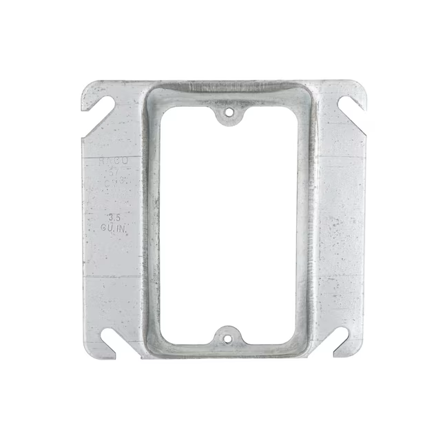 Hubbell Quadratisch Grau Metall