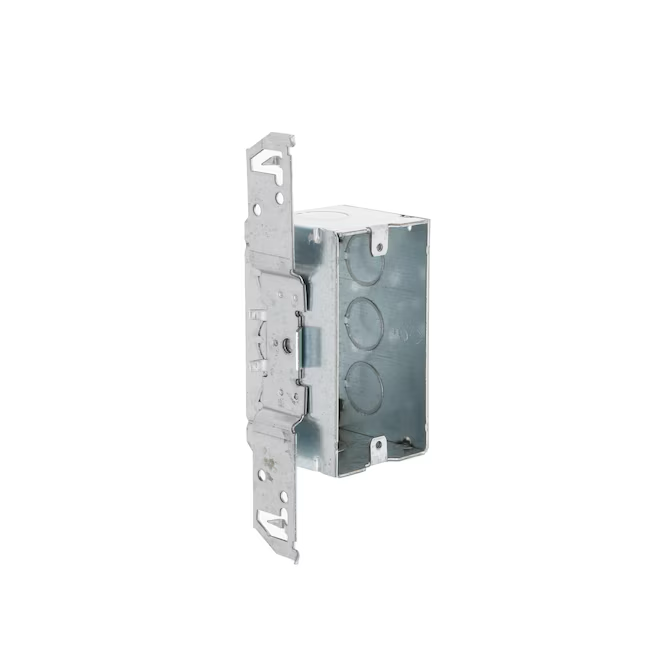 Hubbell RACO 1-Gang Elektro-Verteilerdose aus verzinktem Stahl für Neu-/Alteinfassung