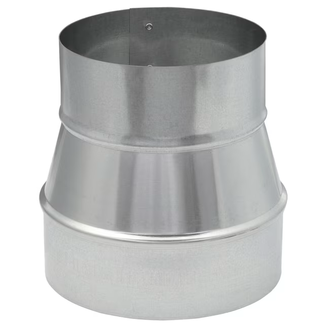 Reductor de conducto redondo de acero galvanizado calibre 30 de 6 pulgadas IMPERIAL