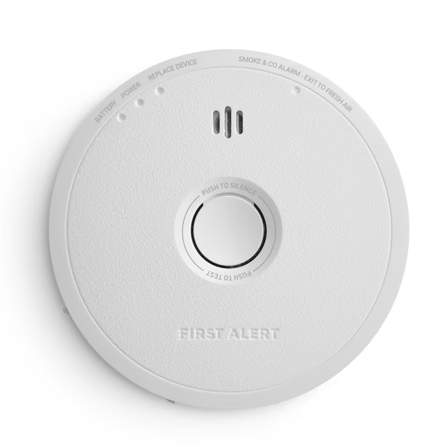 First Alert Hardwired (with Battery Backup) Photoelectric Combination Smoke and Carbon Monoxide Detector