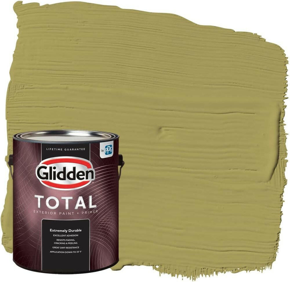 Glidden Total Außenfarbe und Grundierung, seidenmatt, schönste Blätter