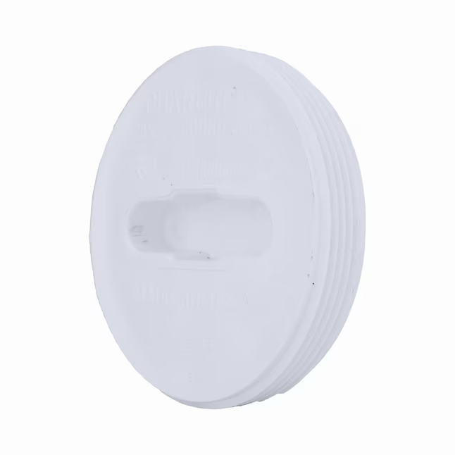 Charlotte Pipe 3-Zoll-PVC-DWV-Stecker, männlich – Schedule 40, NSF-Sicherheitsliste