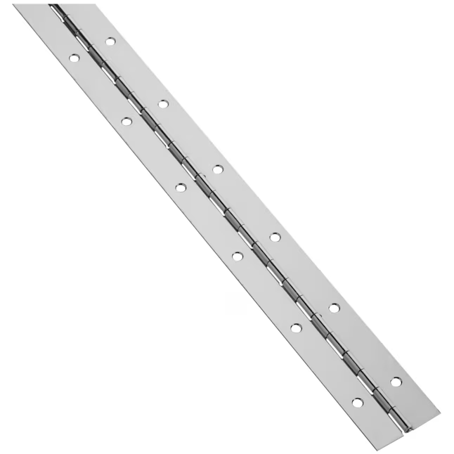 RELIABILT 72-Zoll H x Quadrat Satin Nickel Piano/Durchgehendes Innentürscharnier