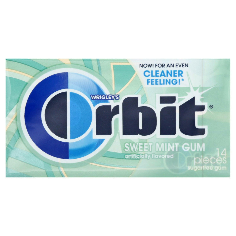 Wrigley's Sweet Mint Orbit Zuckerfreier Kaugummi