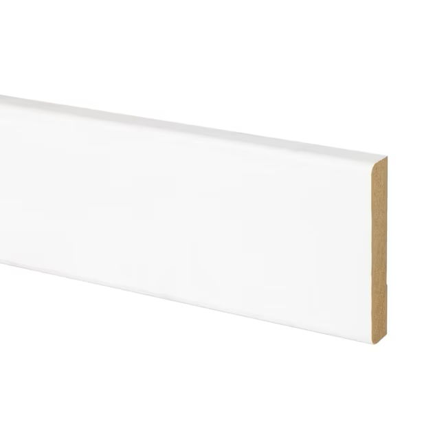 RELIABILT Carcasa de MDF 433 imprimada de 9/16 pulg. x 3-1/4 pulg. x 12 pies