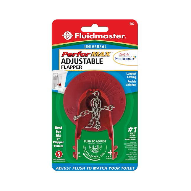 Fluidmaster PerforMAX 2-Zoll-Toilettenklappe aus Gummi