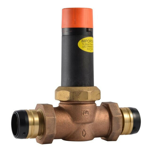 SharkBite 1-1/4 in. EB25 Pressure Regulating Valve (PRV, EB25 Double Union SharkBite)