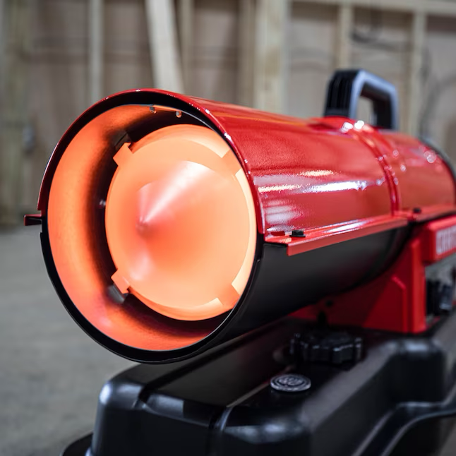 CRAFTSMAN 80,000 BTU Forced Air Kerosene Diesel Construction Portable Heater