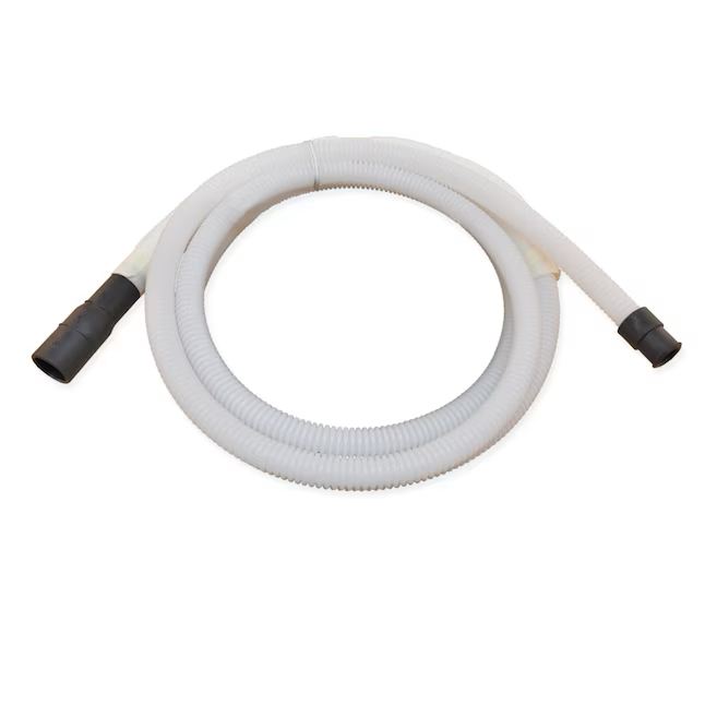 Eastman Conector para lavavajillas de PVC corrugado con entrada Fip de 1/2 pulg. x salida Od de 3/8 pulg.