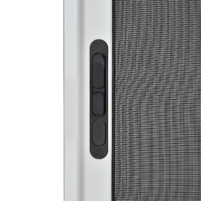 RELIABILT Puerta corrediza de aluminio para patio, color blanco, 30 x 80 pulgadas