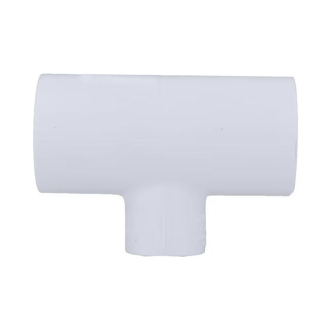 Charlotte Pipe 1-1/2-in x 1-1/2-in x 1/2-in Schedule 40 PVC Reducing Tee