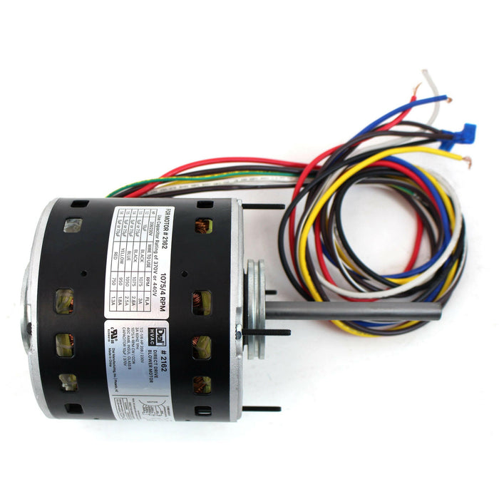 Motor de soplador de accionamiento directo de 3/4-1/5 HP, 4 velocidades/1075 RPM