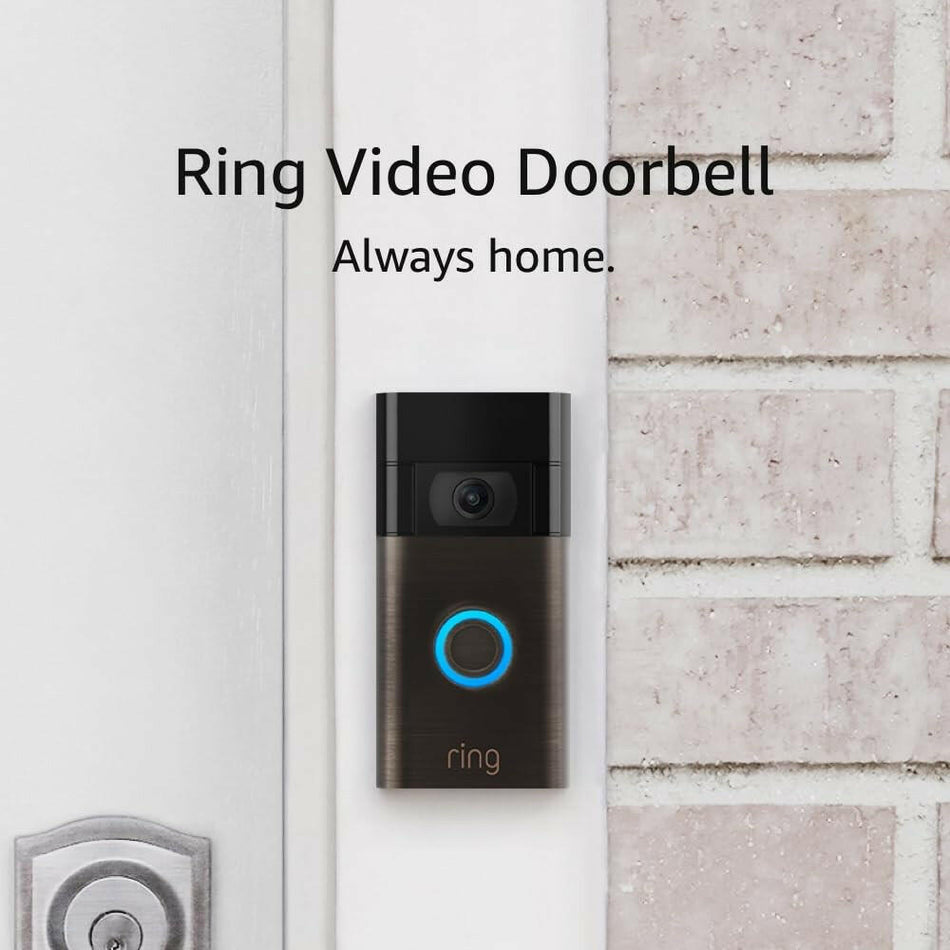 Ring Video Doorbell (2nd Generation) - 1080p HD | Venetian Bronze