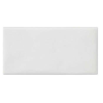 White 4 in. x 10 in. White Tile (38-Pack)