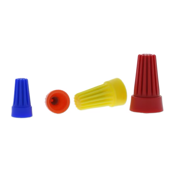Conectores de cable giratorios IDEAL rojo, amarillo, naranja, azul (paquete de 300)