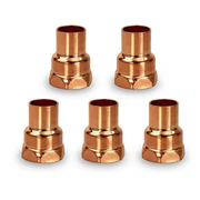 Adaptador hembra de cobre SABER SELECT SWT de 1/2 pulg. x FIP de 1/2 pulg.