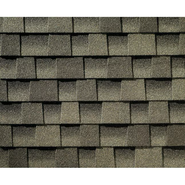 GAF Timberline HDZ architektonische Dachschindeln, verwitterte Holzoptik, algenresistent (3,10 m² pro Paket)