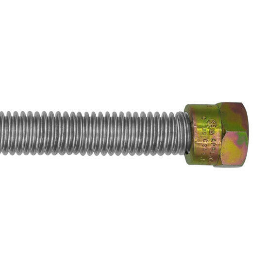 Cambridge Flexible Gas Connector with Valve (36 in.)