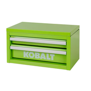 Caja de herramientas de acero con dos cajones Kobalt Mini de 10,83 pulgadas