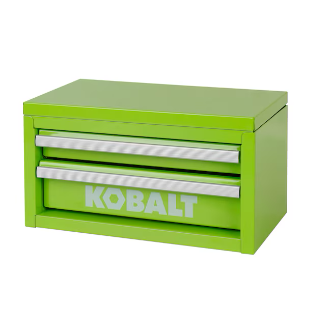 Caja de herramientas de acero con dos cajones Kobalt Mini de 10,83 pulgadas