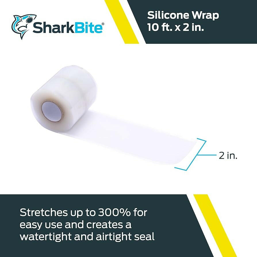 SharkBite Silicone Pipe Wrap (10 ft. x 2 in.)