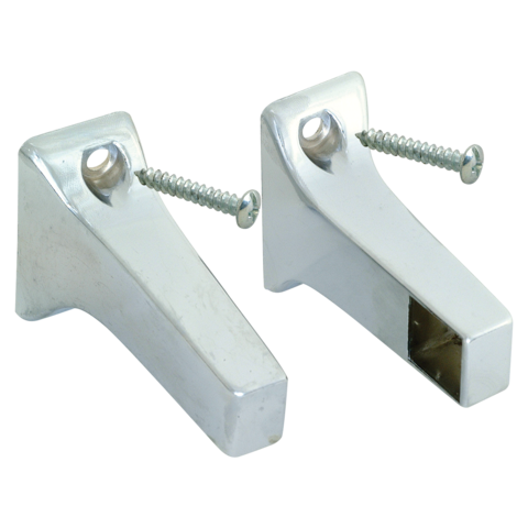 Eastman 3/4 Zoll freiliegende Schraub-Handtuchhalterhalterungen – gebürstetes Nickel 