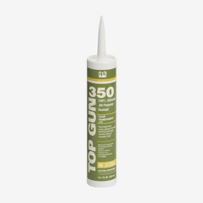 TOP GUN® 350 Silicone Sealant (10.1oz, Clear)
