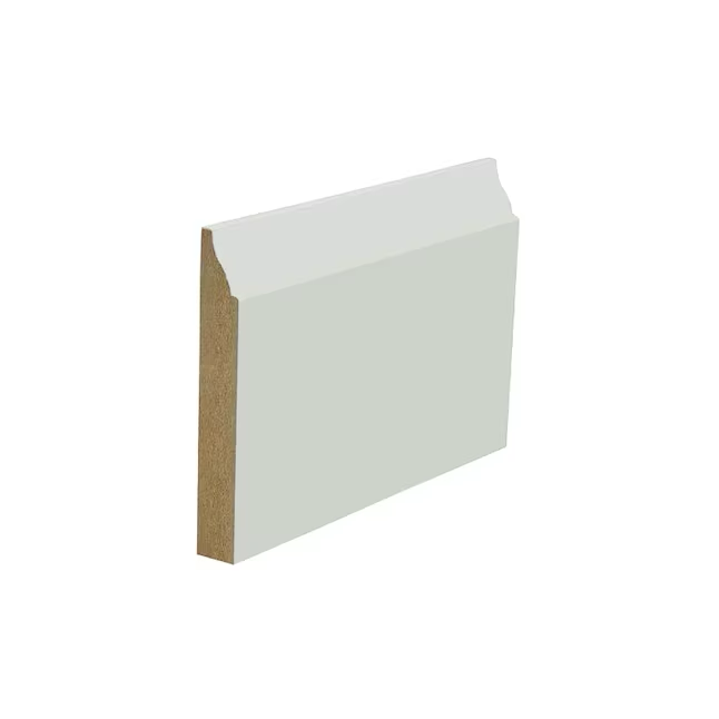 RELIABILT Moldura de zócalo MDF 623 pintada colonial de 15/32 pulgadas x 3-1/4 pulgadas x 8 pies