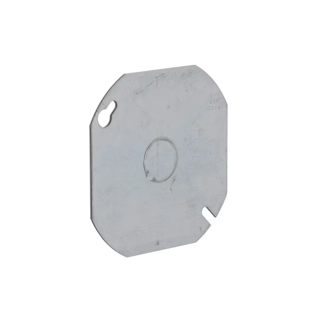 Hubbell Rund Grau Metall