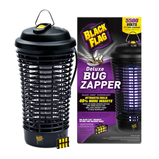 BLACK FLAG 40-Watt Bug Zapper Outdoor Insect Trap